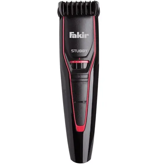 წვერსაპარსი Fakir STUBBY BEARD TRIMMER - RED-BLACK  - Primestore.ge