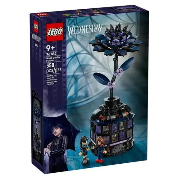 ლეგო LEGO Constructor Wednesday Black Dahlia Flower  - Primestore.ge