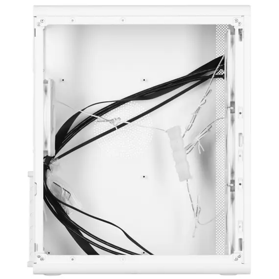 კომპიუტერის ქეისი  2E-V510W, PC case 2E GAMING Credo Plus V510W without PSU, 1xUSB3.0, 1х USB 2.0, 1xUSB Type-C, 4x120mm RGB Rainbow, VGA 310mm, TG Side Panel, ATX, white - Primestore.ge