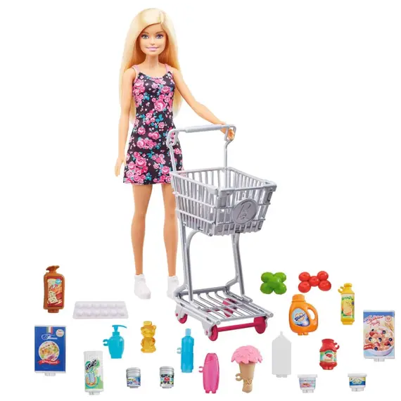 ბარბის თოჯინა Mattel GTK94-9633 Barbie Shopping Time Doll , 4 image - Primestore.ge