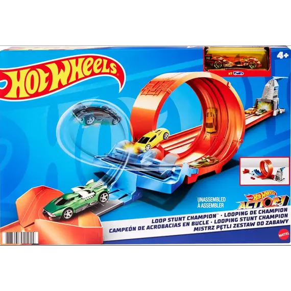 სათამაშო კომპლექტი Mattel Drift Loop  - Primestore.ge