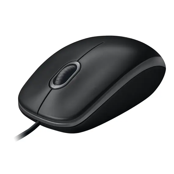მაუსი LOGITECH Mouse M100 - BLACK - USB - EMEA-914 - AKOYA HANGTAB BOX M100 , 3 image - Primestore.ge