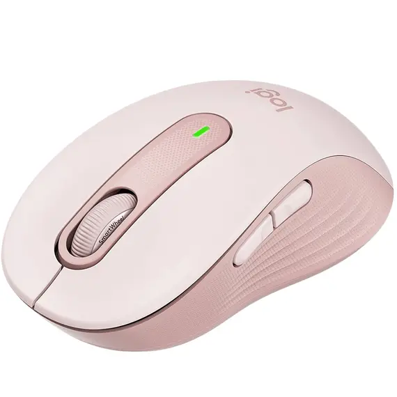 მაუსი LOGITECH M650L Signature Bluetooth Mouse - ROSE , 2 image - Primestore.ge