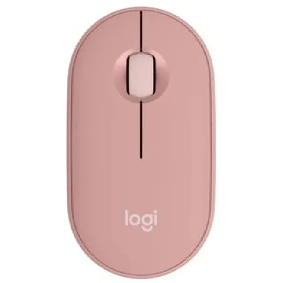 მაუსი LOGITECH Pebble Mouse 2 M350s - TONAL ROSE - BT - EMEA-808 - DONGLELESS  - Primestore.ge