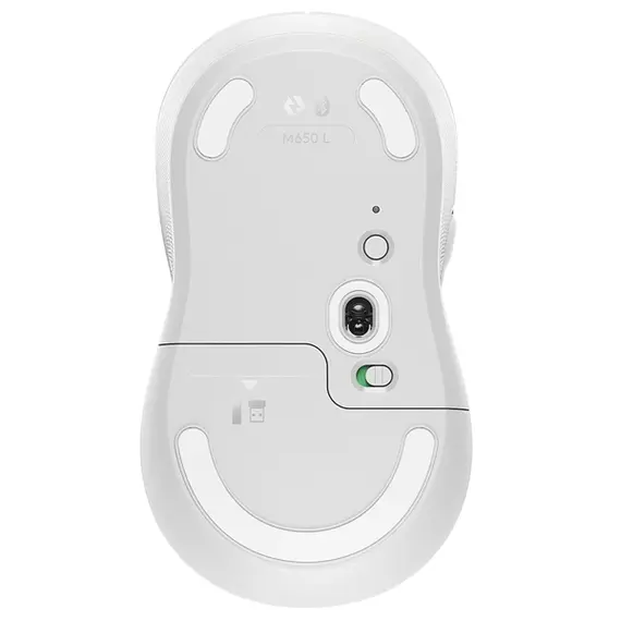 მაუსი LOGITECH M650 Signature Bluetooth Mouse - OFF-WHITE - Primestore.ge