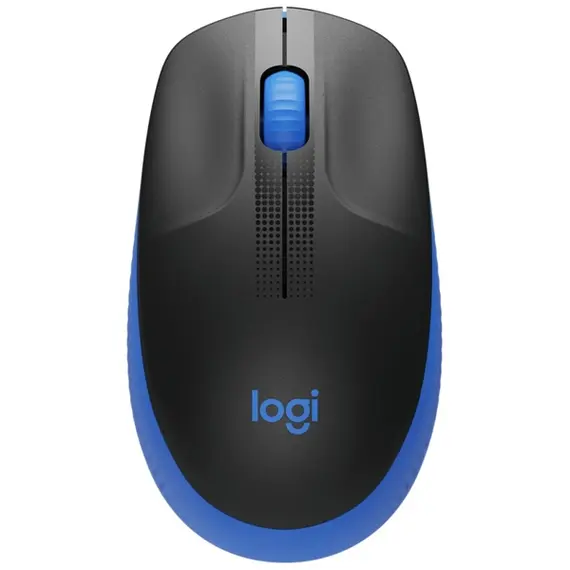 მაუსი LOGITECH M190 Full-size wireless mouse - BLUE - 2.4GHZ - EMEA - M190  - Primestore.ge