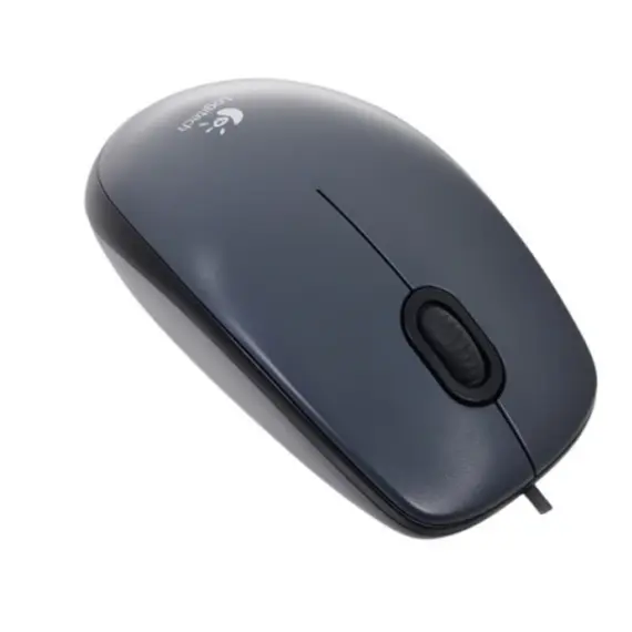მაუსი LOGITECH M90 Corded Mouse - GREY - USB - EWR2 , 2 image - Primestore.ge