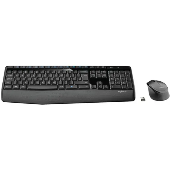 კლავიატურა და მაუსი LOGITECH MK345 Wireless Combo - BLACK - RUS , 2 image - Primestore.ge