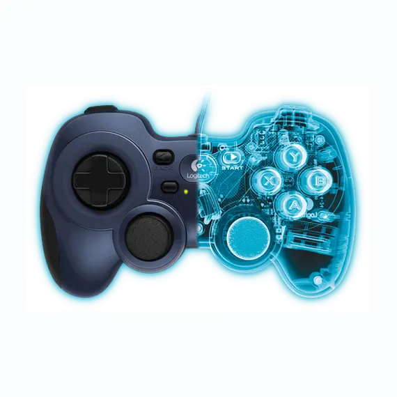 ჯოისტიკი LOGITECH F310 Wired GamePad - BLACK - USB - EER2 , 3 image - Primestore.ge