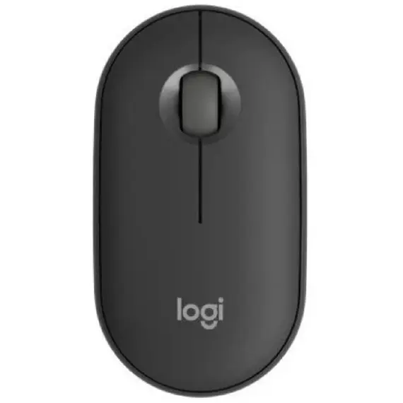 მაუსი LOGITECH Pebble Mouse 2 M350s - TONAL GRAPHITE - BT - EMEA-808 - DONGLELESS - Primestore.ge