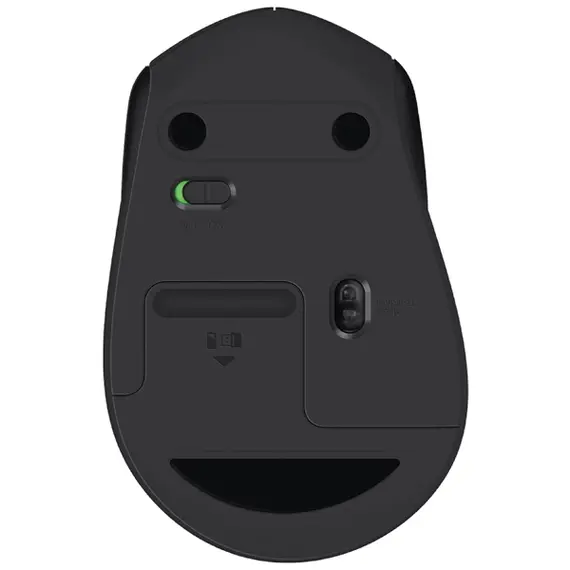 მაუსი LOGITECH M330 Wireless Mouse - SILENT PLUS - BLACK , 2 image - Primestore.ge