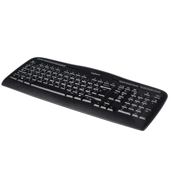 კლავიატურა და მაუსი LOGITECH MK330 Wireless Combo - BLACK - RUS , 2 image - Primestore.ge