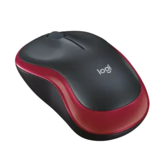მაუსი LOGITECH M185 Wireless Mouse - RED - EER2 , 2 image - Primestore.ge