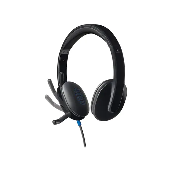 ყურსასმენი LOGITECH H540 Corded Headset - BLACK - USB , 2 image - Primestore.ge