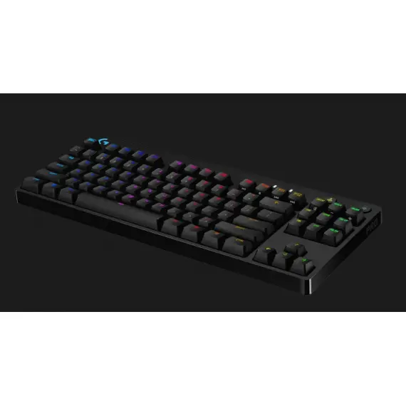 კლავიატურა LOGITECH G PRO TKL Corded Mechanical Gaming Keyboard - BLACK - US INT'L - USB - CLICKY , 2 image - Primestore.ge