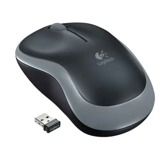 მაუსი LOGITECH M185 Wireless Mouse - SWIFT GREY - EER2 , 2 image - Primestore.ge