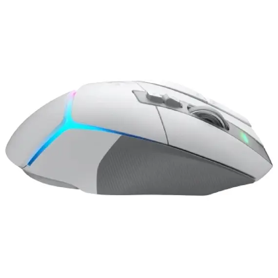 მაუსი LOGITECH G502 X PLUS - LIGHTSPEED Wireless RGB Gaming Mouse - WHITE/PREMIUM - 2.4GHZ - EWR2-934 - #934 , 4 image - Primestore.ge