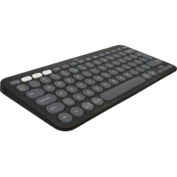 კლავიატურა LOGITECH Pebble Keys 2 K380s - TONAL GRAPHITE - US INT'L - BT - INTNL-973 - UNIVERSAL , 2 image - Primestore.ge