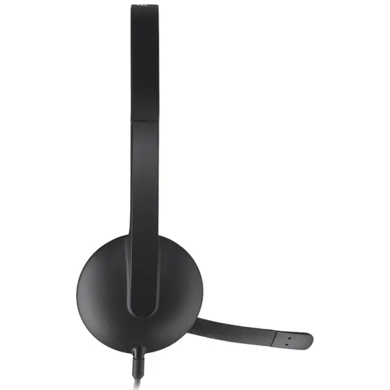 ყურსასმენი LOGITECH H340 Corded Headset - BLACK - USB , 4 image - Primestore.ge