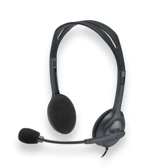 ყურსასმენი LOGITECH Stereo Headset H111 – EMEA - One Plug  - Primestore.ge