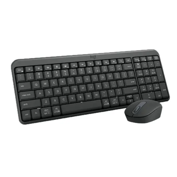 კლავიატურა და მაუსი LOGITECH MK250 Compact Bluetooth Wireless Combo-GRAPHITE-RUS-2.4GHZ/BT-INTNL-973 , 3 image - Primestore.ge