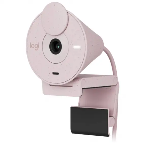 Webcam LOGITECH Brio 300 Full HD webcam - ROSE - USB - EMEA28-935