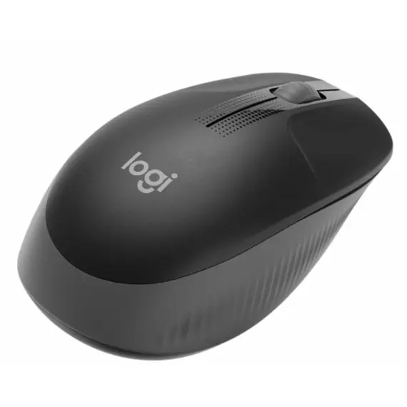 მაუსი LOGITECH M190 Full-size wireless mouse - CHARCOAL - 2.4GHZ - EMEA - M190  - Primestore.ge