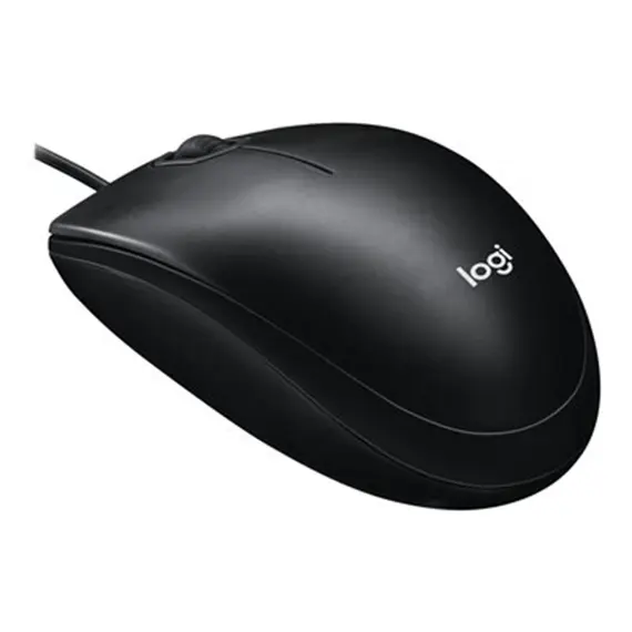 მაუსი LOGITECH Mouse M100 - BLACK - USB - EMEA-914 - AKOYA HANGTAB BOX M100 , 2 image - Primestore.ge