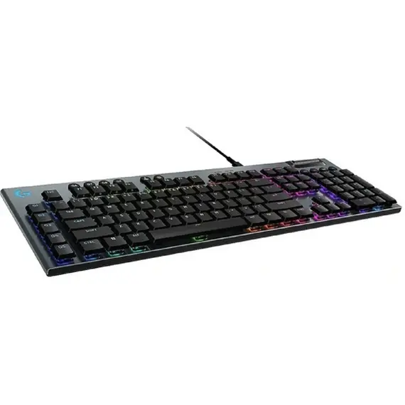 კლავიატურა LOGITECH G915 X Wired Gaming Keyboard - BLACK - US INT'L - USB - N/A - EMEA28i-935 - TACTILE , 2 image - Primestore.ge