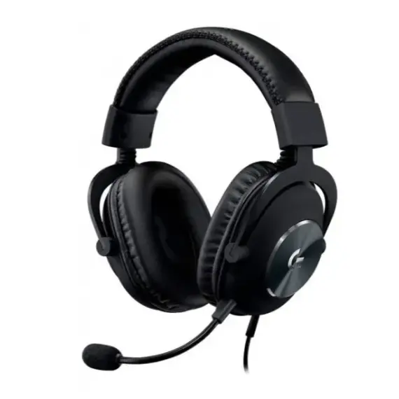 ყურსასმენი LOGITECH G PRO X Wired Gaming Headset - Blue Mic - BLACK - USB DAC - Primestore.ge
