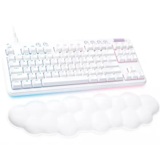 კლავიატურა LOGITECH G713 Gaming Keyboard - OFF WHITE - US INT'L - USB - INTNL-973 - TACTILE  - Primestore.ge