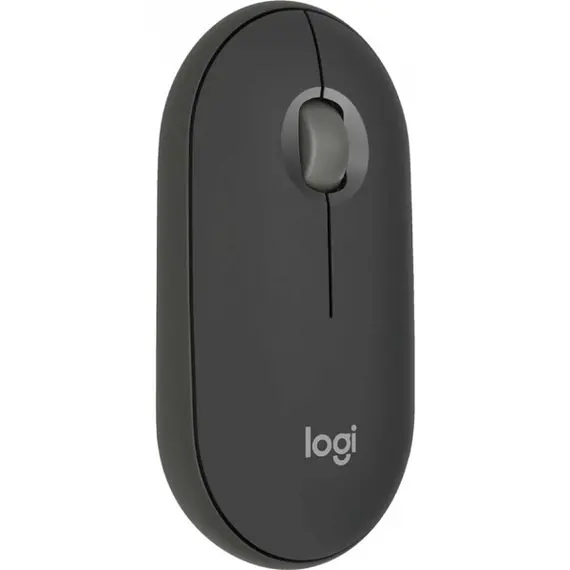 მაუსი LOGITECH Pebble Mouse 2 M350s - TONAL GRAPHITE - BT - EMEA-808 - DONGLELESS - Primestore.ge