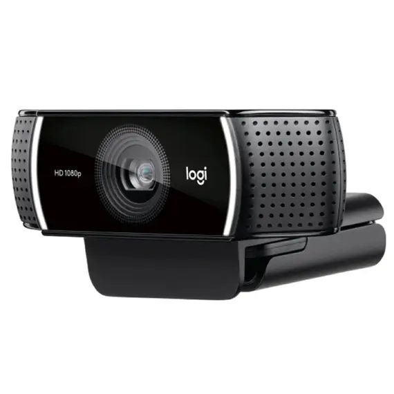ვებკამერა LOGITECH C922 Pro Stream Webcam - Tripod - BLACK - USB - Primestore.ge