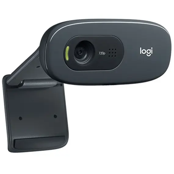 ვებკამერა LOGITECH C270 HD Webcam - BLACK - USB - Primestore.ge