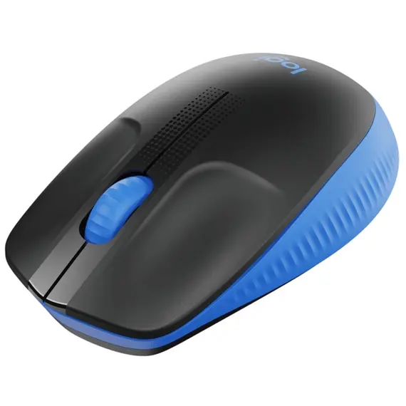 მაუსი LOGITECH M190 Full-size wireless mouse - BLUE - 2.4GHZ - EMEA - M190 , 2 image - Primestore.ge