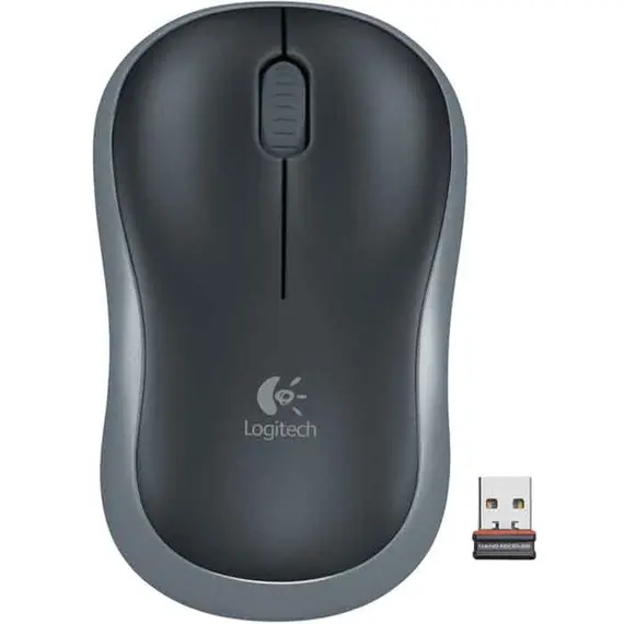 მაუსი LOGITECH M185 Wireless Mouse - SWIFT GREY - EER2  - Primestore.ge