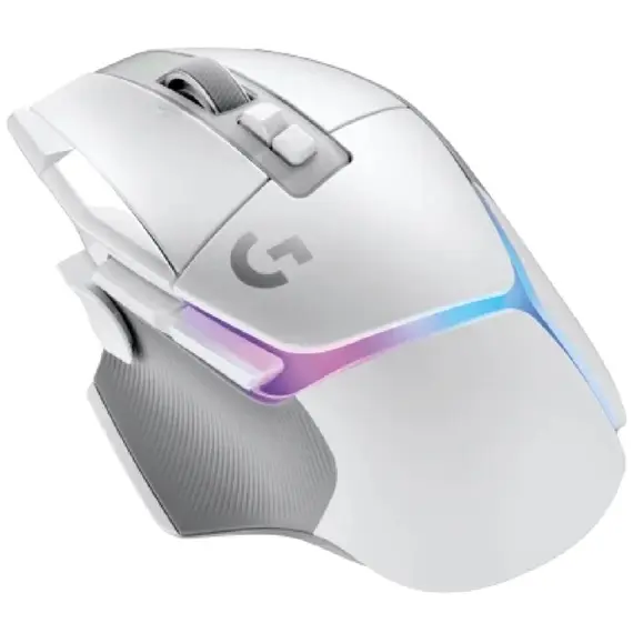 მაუსი LOGITECH G502 X PLUS - LIGHTSPEED Wireless RGB Gaming Mouse - WHITE/PREMIUM - 2.4GHZ - EWR2-934 - #934 , 3 image - Primestore.ge
