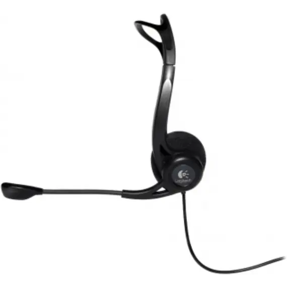ყურსასმენი LOGITECH PC960 Corded Stereo Headset BLACK - USB , 3 image - Primestore.ge