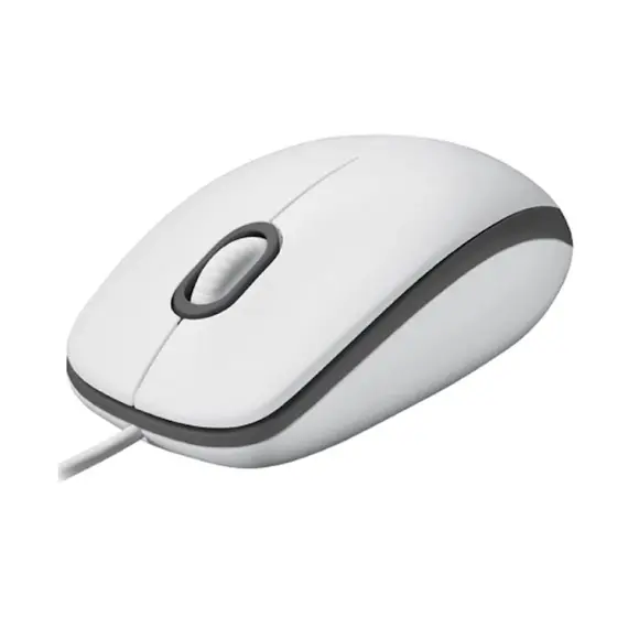 მაუსი LOGITECH M100 Corded Mouse-WHITE , 2 image - Primestore.ge