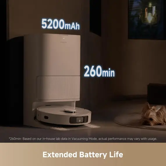 მტვერსასრუტი Dreame Robot Vacuum L40 Ultra CE White (RLD52SE) , 5 image - Primestore.ge