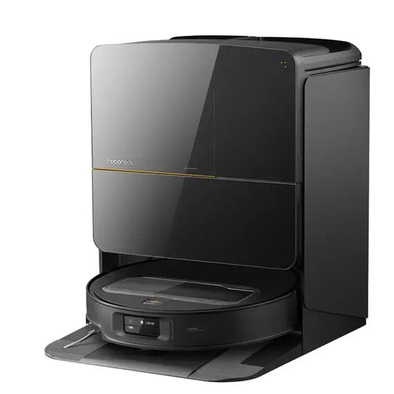 მტვერსასრუტი Roborock Robotic Vacuum Cleaner+Empty Wash Fill Dock Saros Z70 CE Black (SZ7052-00)  - Primestore.ge