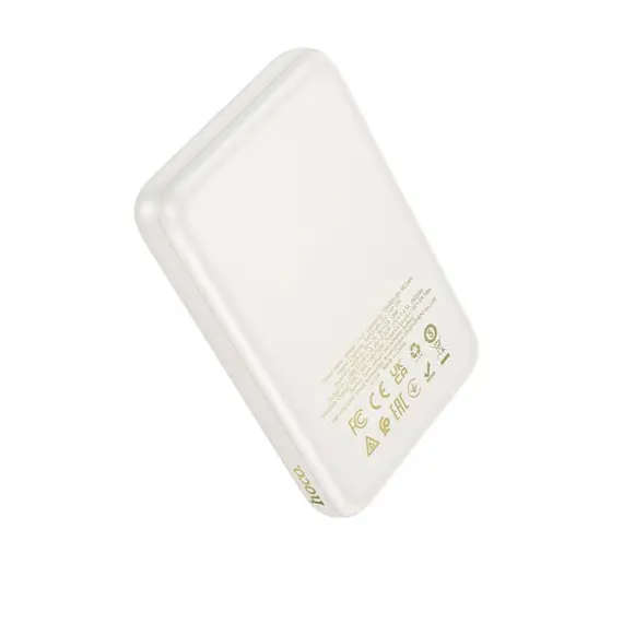 პორტატული დამტენი Hoco J141 Grace PD20W magnetic power bank(10000mAh)  milky white , 2 image - Primestore.ge