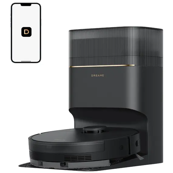 მტვერსასრუტი Dreame Robot Vacuum D20 Pro Plus Black (RLD43SD)  - Primestore.ge