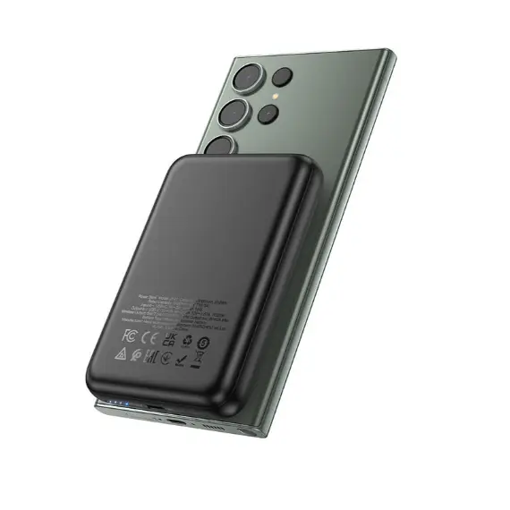 პორტატული დამტენი Hoco J141 Grace PD20W magnetic power bank(10000mAh)  Black , 2 image - Primestore.ge