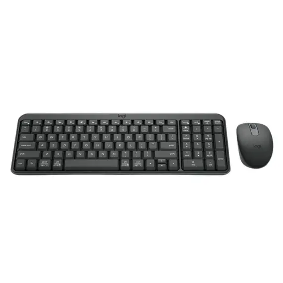 კლავიატურა და მაუსი LOGITECH MK250 Compact Bluetooth Wireless Combo-GRAPHITE-RUS-2.4GHZ/BT-INTNL-973  - Primestore.ge