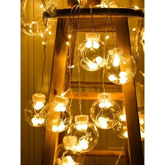 საშობაო განათება ფარდა 2.5მ 120 ნათურით (C-11) , 4 image - Primestore.ge