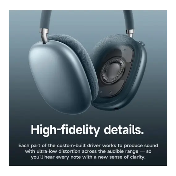 ყურსასმენი Hoco W65 Plus Happy ANC BT headphones blue , 2 image - Primestore.ge