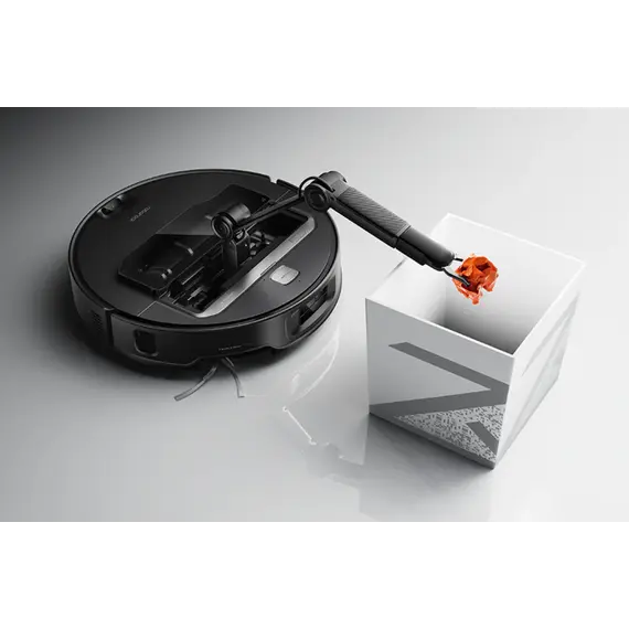 მტვერსასრუტი Roborock Robotic Vacuum Cleaner+Empty Wash Fill Dock Saros Z70 CE Black (SZ7052-00) , 8 image - Primestore.ge