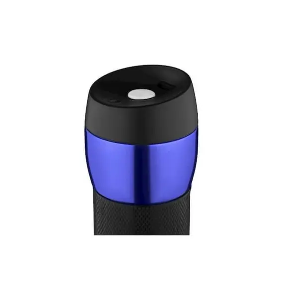 თერმოსი ARDESTO AR2645STB Travel mug Easy travel 450 ml, Silocone, Blue , 4 image - Primestore.ge
