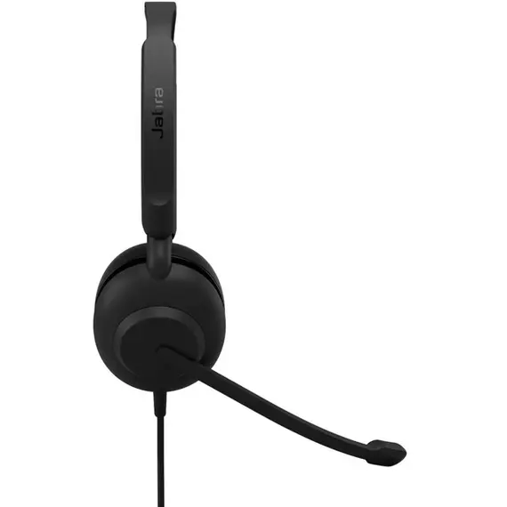 ყურსასმენი Jabra Evolve 10 Stereo, USB-A, Leatherettes, Black - Primestore.ge